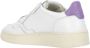 Autry Witte Leren Sneakers met Lila Accenten White Dames - Thumbnail 47