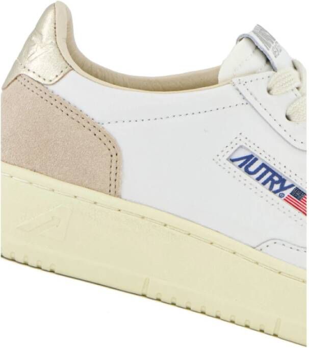 Autry Vintage-geïnspireerde Lage Top Sneakers