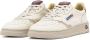 Autry Vintage-geïnspireerde leren sneaker in Rose Sand White Dames - Thumbnail 2