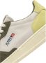 Autry Vintage-geïnspireerde suède sneaker met geperforeerde neus Green Heren - Thumbnail 5