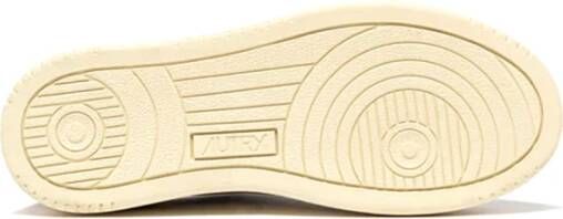 Autry Vintage-geïnspireerde witte leren sneakers White Dames