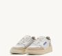 Autry Vintage-geïnspireerde wit zwart suède sneakers White Heren - Thumbnail 2