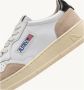 Autry Vintage-geïnspireerde wit zwart suède sneakers White Heren - Thumbnail 3