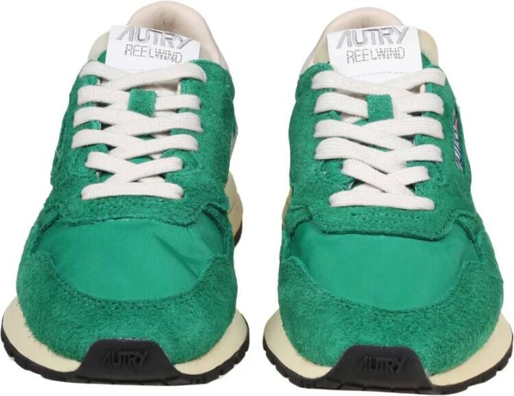 Autry Vintage Groene Hardloopschoenen Green Dames