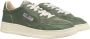 Autry Vintage Groene Leren Sneakers Green Heren - Thumbnail 2