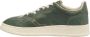 Autry Vintage Groene Leren Sneakers Green Heren - Thumbnail 3