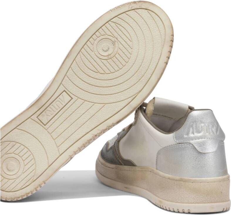 Autry Vintage Groene Sneakers voor Mannen