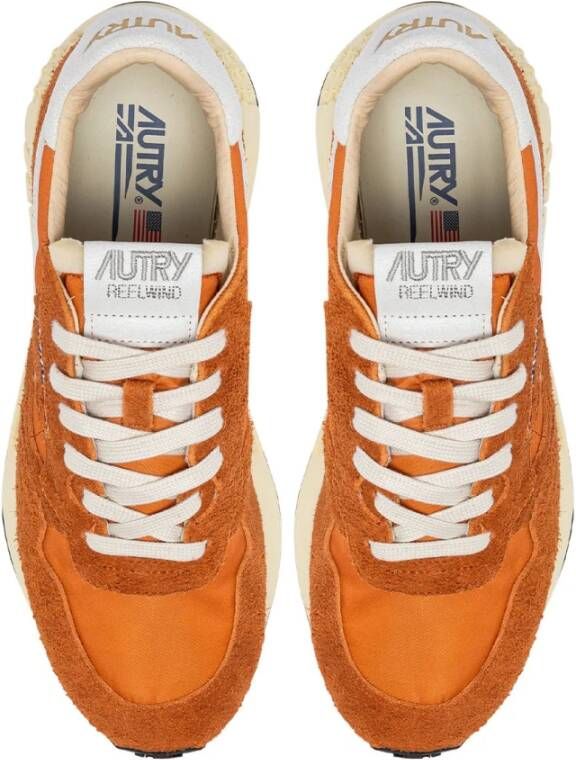 Autry Vintage hardloopschoen Reelwind Low Brown Heren
