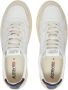 Autry Vintage Lage Leren Sneaker Wit & Navy - Thumbnail 2