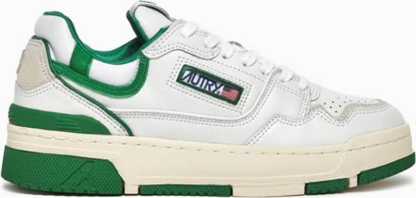 Autry Vintage Lage Leren Sneakers White Heren