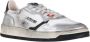 Autry Vintage Zilver Wit Leren Sneakers Multicolor Heren - Thumbnail 6