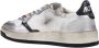 Autry Vintage Zilver Wit Leren Sneakers Multicolor Heren - Thumbnail 7