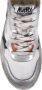 Autry Vintage Zilver Wit Leren Sneakers Multicolor Heren - Thumbnail 8