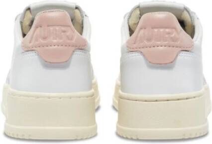 Autry Vintage Lage Sneakers Medalist Stijl White Dames