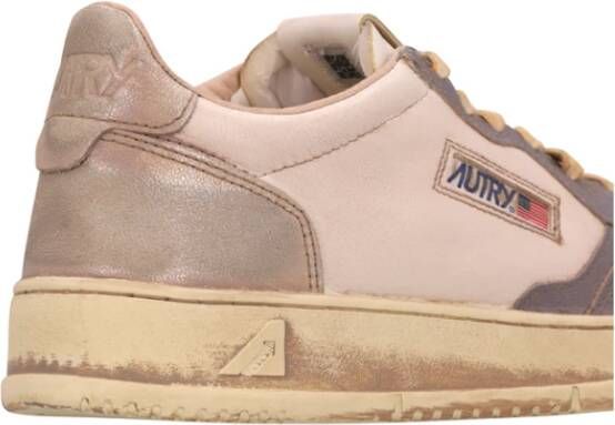 Autry Vintage Lage Sneakers voor Mannen