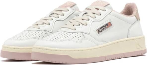 Autry Vintage Lage Top Leren Sneakers White Dames