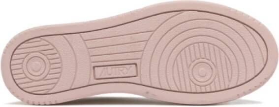 Autry Vintage Lage Top Leren Sneakers White Dames