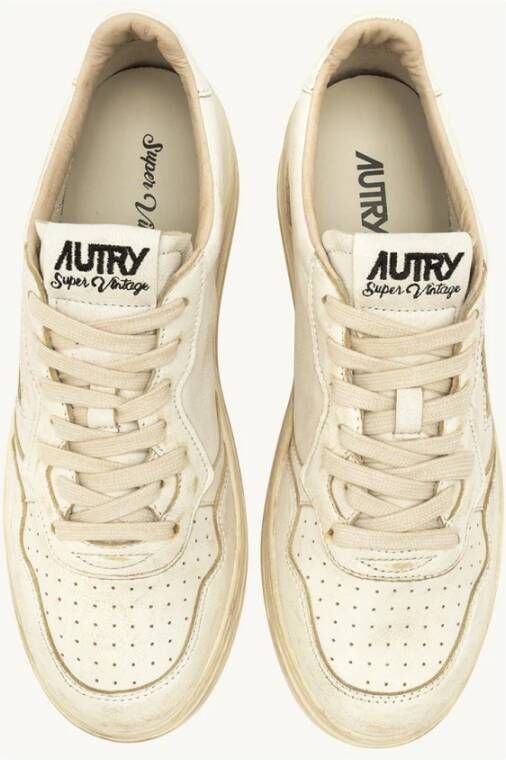 Autry Vintage Lage Top Sneakers White Heren