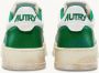 Autry Vintage Leren Medalist Sneakers Green Heren - Thumbnail 2