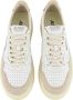 Autry Leren lage sneakers met contrasterende inzetstukken White - Thumbnail 76