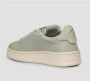 Autry Vintage Leren Sneakers Green Dames - Thumbnail 2