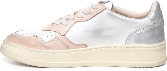 Autry Vintage Leren Sneakers White Dames
