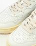 Autry Vintage Low Leren Sneaker Wit Goud White Dames - Thumbnail 5