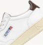 Autry Vintage Low-Top Wit Bruin Sneakers White Heren - Thumbnail 5