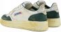 Autry Vintage Medalist Leren Sneakers Groen Wit White Dames - Thumbnail 21