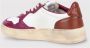 Autry Vintage Medalist Metallic Sneakers Red Dames - Thumbnail 4