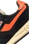 Autry Vintage stijl hardloopschoen in zwart en oranje Black Heren - Thumbnail 2