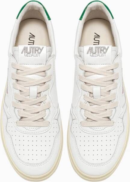 Autry Vintage Stijl Lage Leren Sneakers
