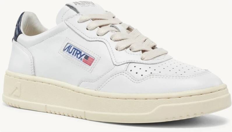 Autry Vintage Stijl Lage Sneakers White Heren