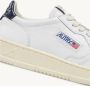 Autry Vintage Stijl Lage Top Leren Sneakers White Dames - Thumbnail 2