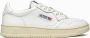 Autry Vintage Stijl Lage Top Leren Sneakers White Heren - Thumbnail 2