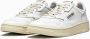 Autry Vintage Stijl Lage Top Leren Sneakers White Heren - Thumbnail 3