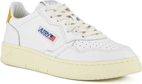 Autry Vintage Stijl Lage Top Sneakers White Heren