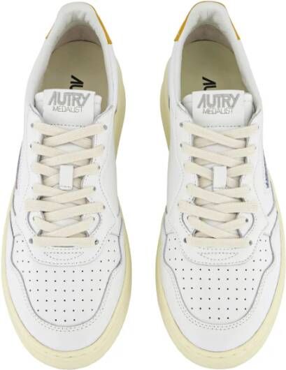 Autry Vintage Stijl Lage Top Sneakers White Heren