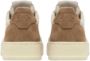 Autry Tricolor suède lage manden met microgaten Beige Heren - Thumbnail 5