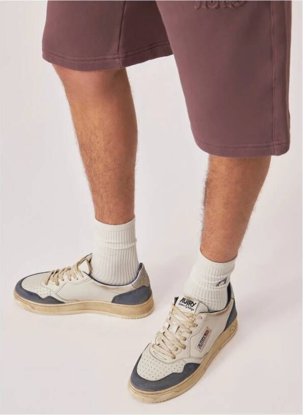 Autry Vintage Super Sneakers Avlmls07 White Heren