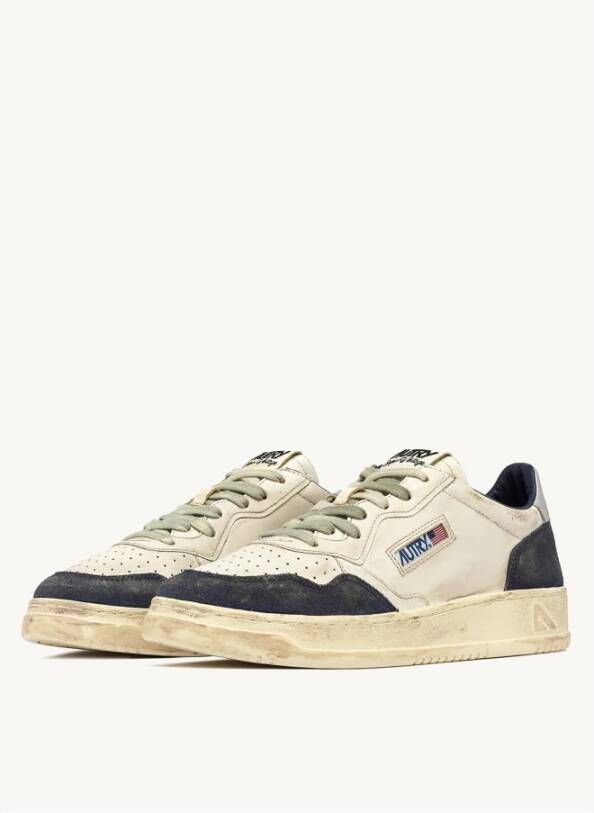 Autry Vintage Super Sneakers Avlmls07 White Heren