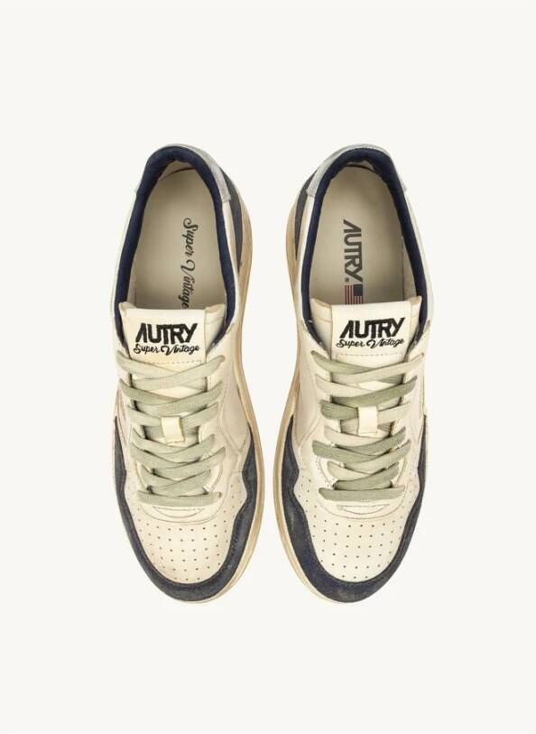 Autry Vintage Super Sneakers Avlmls07 White Heren
