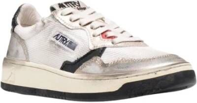 Autry Vintage Super Sneakers Wit Heren