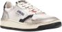 Autry Witte Leren Sneakers met Gouden Details White Heren - Thumbnail 2