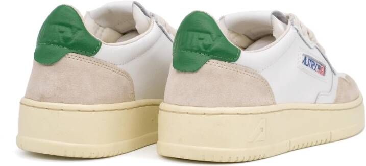 Autry Vintage Tennisstijl Sneakers White Heren