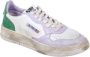 Autry Vintage Wit Groene Sneaker Multicolor Dames - Thumbnail 6