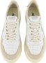 Autry Vintage Witte Leren Sneakers White Heren - Thumbnail 5