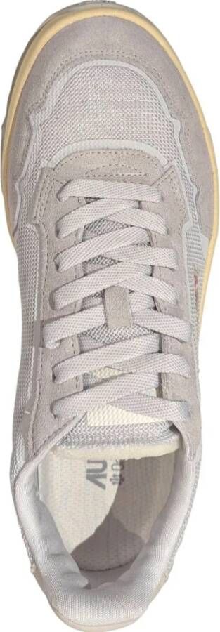 Autry Nylon Canvas Sneakers Gray Heren
