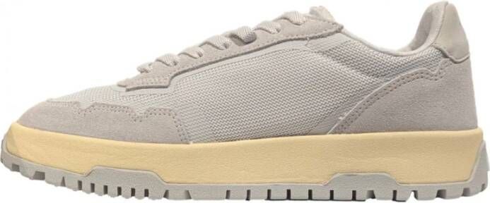 Autry Nylon Canvas Sneakers Gray Heren
