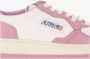 Autry Roze Sneakers met Geperforeerde Neus Roze Dames - Thumbnail 14